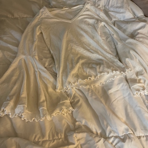 Alterd state white flow sleeve top XS - Picture 7 of 8